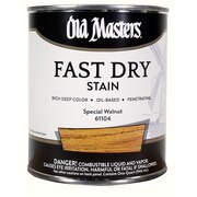 OLD MASTERS 1 Qt Special Walnut Oil-Based Fast Dry Wood Stain 61104